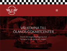 Tablet Screenshot of gokartoland.se
